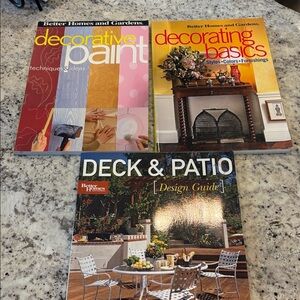 Better Homes & Gardens home design books set
